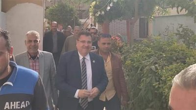 النائب محمد بدراوي عوض يدلي بصوته في الانتخابات بمحافظة الغربية