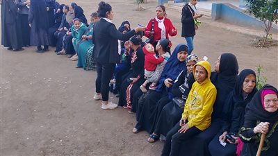 بدء توافد الناخبين إلى لجان القوصية بأسيوط في اليوم الثاني للانتخابات