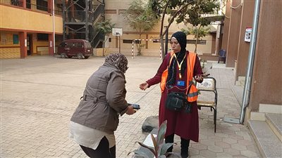 سيدات حزب مستقبل وطن يشاركن في مساعدة المواطنين بالانتخابات الرئاسية 2024