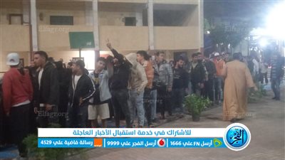 حضور كثيف للناخبين بمدرسة الوراق الثانوية بنات بمحافظة الجيزة