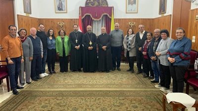بطريرك الأقباط الكاثوليك يلتقي مسؤولي لجنة الأسرة بالإيبارشية البطريركية