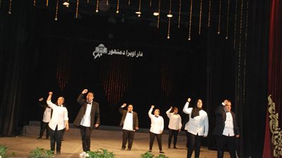 فرقة فنون الإعاقة تتألق في صالون أوبرا دمنهور