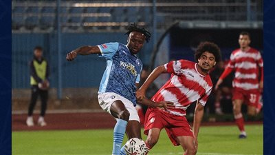 التعادل الايجابي يحسم الشوط الأول بين بيراميدز وبلدية المحلة 