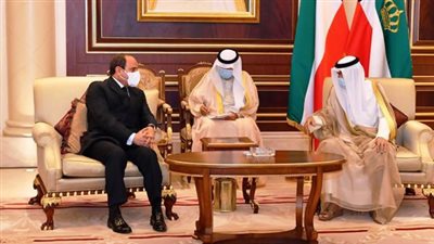بعد رحيله.. أبرز اللقاءات بين الرئيس السيسي والشيخ نواف الأحمد الصباح