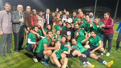 فريق مركز التنمية الشبابية بالسنبلاوين يفوز ببطولة الدوري الممتاز لكرة القدم للصم والبكم