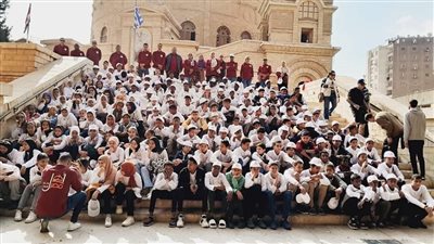 جولة تثقيفية لأطفال أهل مصر بمجمع الأديان