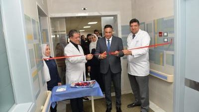 محافظ الدقهلية يفتتح قسم الأورام بمستشفى المنصورة الدولي