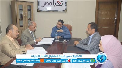 نائب محافظ بني سويف: نبحث تنفيذ حلول غير تقليدية لمواجهة معوقات التقنين 