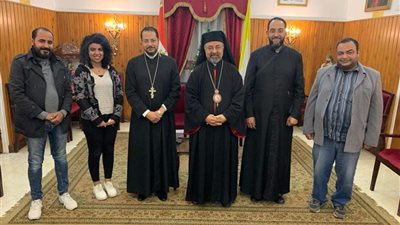 بطريرك الأقباط الكاثوليك يستقبل خدمة الشباب بالإيبارشية البطريركية للتهنئة بعيد الميلاد المجيد