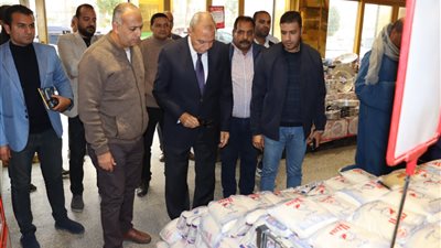 محافظ القليوبية يتفقد عدد من الهايبرات للتأكيد على توافر السلع 