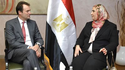 وزيرة التضامن تستقبل وزير التجارة الخارجية والتعاون الإنمائي الهولندي