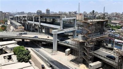 تنفيذ أعمال اختبار أحمال لمحور الفريق كمال عامر بالجيزة