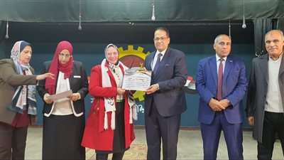وكيل تعليم الغربية يشهد حفل تكريم الطلاب الحاصلين على المراكز الجمهوري في مسابقات الاقتصاد المنزلي