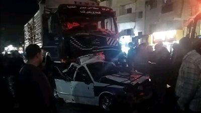 ننشر صور الحادث المروع في مدينة قنا