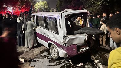  أسماء ضحايا تصادم تريلا نقل و4 سيارات بقنا