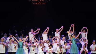 بالصور.. انطلاق حفل ذوي القدرات الخاصة بمسرح الجمهورية 