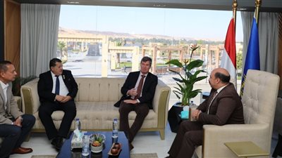 تفاصيل زيارة سفير دولة بلجيكا لأسوان