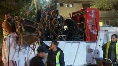 محافظة الجيزة: غلق وتشميع 6 محال تجارية وكافيهات مخالفة بالدقي