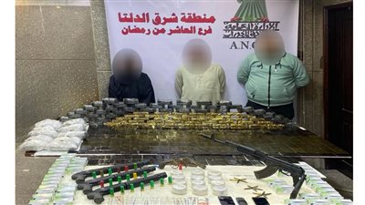 مخدرات بـ6 ملايين جنيه.... إحباط تهريب 4 عناصر إجرامية خلال حملات بالشرقية