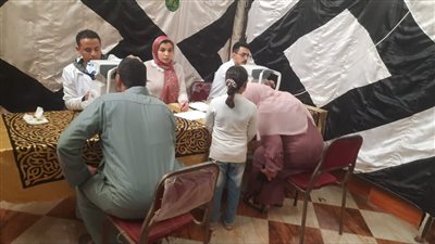 قافلة طبية مجانية لصناع الخير لمكافحة مسببات فقد البصر بالدقهلية 