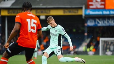 نتيجة وملخص أهداف مباراة تشيلسي أمام لوتون تاون في الدوري الإنجليزي