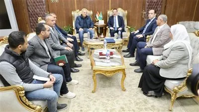 محافظ المنوفية يستقبل وزير الموارد المائية والري ويبحثان أوجه التعاون المشترك 