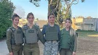 الخائنة.. ملكة جمال العراق تزور مواقع هجمات حماس 