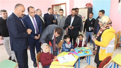 محافظ المنوفية يستهل العام الجديد بافتتاح مدرسة بتكلفة تزيد على 10 ملايين جنيه