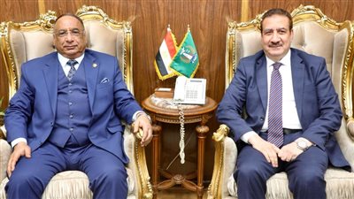 محافظ المنوفية يستقبل رئيس هيئة قضايا الدولة 