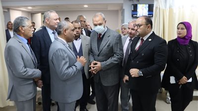 محافظ القليوبية يفتتح وحدة العناية المركزة لقسم الأطفال بمستشفى كفر شكر