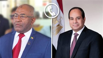 عاجل| السيسي يتلقى اتصالًا هاتفيًا من رئيس جزر القمر 