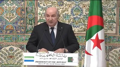 تبون: الجزائر وسيراليون تعملان على دعوة مجلس الأمن لتحمل مسؤولياته تجاه الظلم التاريخي للفلسطينيين