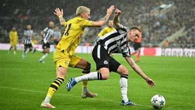 اعتقال 5 أشخاص خلال مباراة نيوكاسل ودورتموند