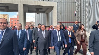 بسعة 60 ألف طن.. وزيرا التموين والتنمية المحلية يتفقدان صومعة دمنهور