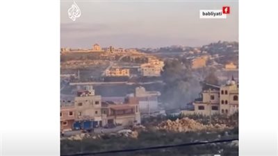 شاهد| غارات إسرائيلية تستهدف بلدة كوثرية السياد جنوبي لبنان