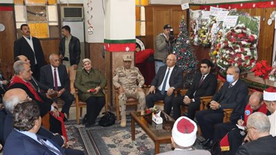 محافظ القليوبية يقدم التهاني للإخوة الأقباط بمناسبة عيد الميلاد المجيد