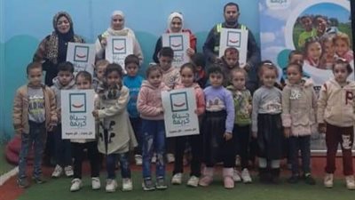 مياه الشرب بالجيزة تجري أنشطة توعوية متنوعة بالصف وأطفيح