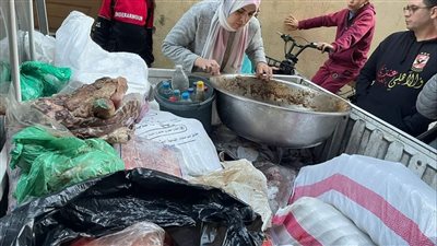 ضبط 360 كيلو جمبري ولحوم فاسدة بحملة بيطرية بدمياط