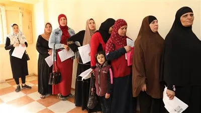 قومى المرأة يستخرج بطاقات رقم قومي لسيدات قرية الكسارة بمحافظة البحيرة بالمجان