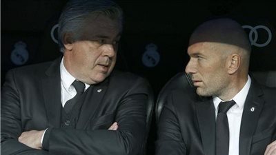 أنشيلوتي ينجح في معادلة رقم زين الدين زيدان