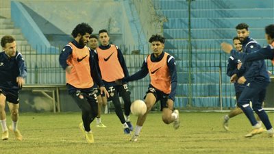 وسط حضور جماهيري غزل المحلة يواصل استعداداته لمواجهة بتروجت