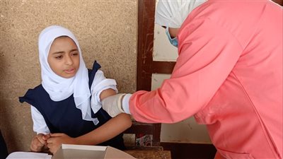 تطعيم 245 ألف طالب بالمدراس ضد الالتهاب السحائي الثنائي خلال 2023 بالدقهلية 