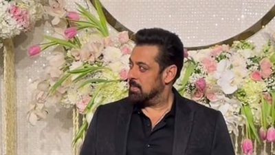 حضور سلمان خان حفل استقبال ابنة عامر خان وزوجها (صور) 