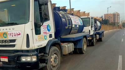 انتشار المعدات بالميادين العامة والطرق الرئيسية تحسبًا لسقوط أمطار بالجيزة