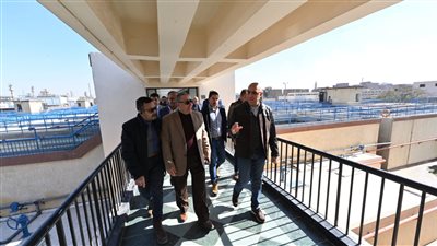 الجزار: تنفيذ أعمال الصيانة القياسية يطيل العمر الافتراضي لمكونات محطات المياة 