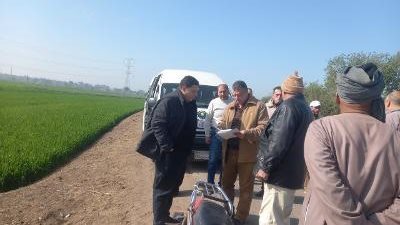 مدير الشئون الاقتصادية والاستثمار بالدقهلية يعاين المشروعات الاستثمارية بالمحافظة