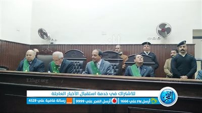 بالفيديو.. لحظة الحكم على 9 متهمين بالإعدام شنقًا والمشدد 10 سنوات في قضايا قتل بالجيزة