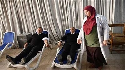أمن الشرقية ينظم حملة للتبرع بالدم بمشاركة الضباط والأفراد والمجندين