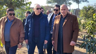 وزير الري يتفقد مشروعات الموارد المائية بالشرقية