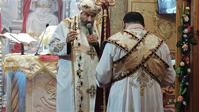 مطران بورسعيد يترأس قداس عيد الغطاس المجيد بكنيسة السيدة العذراء مريم
